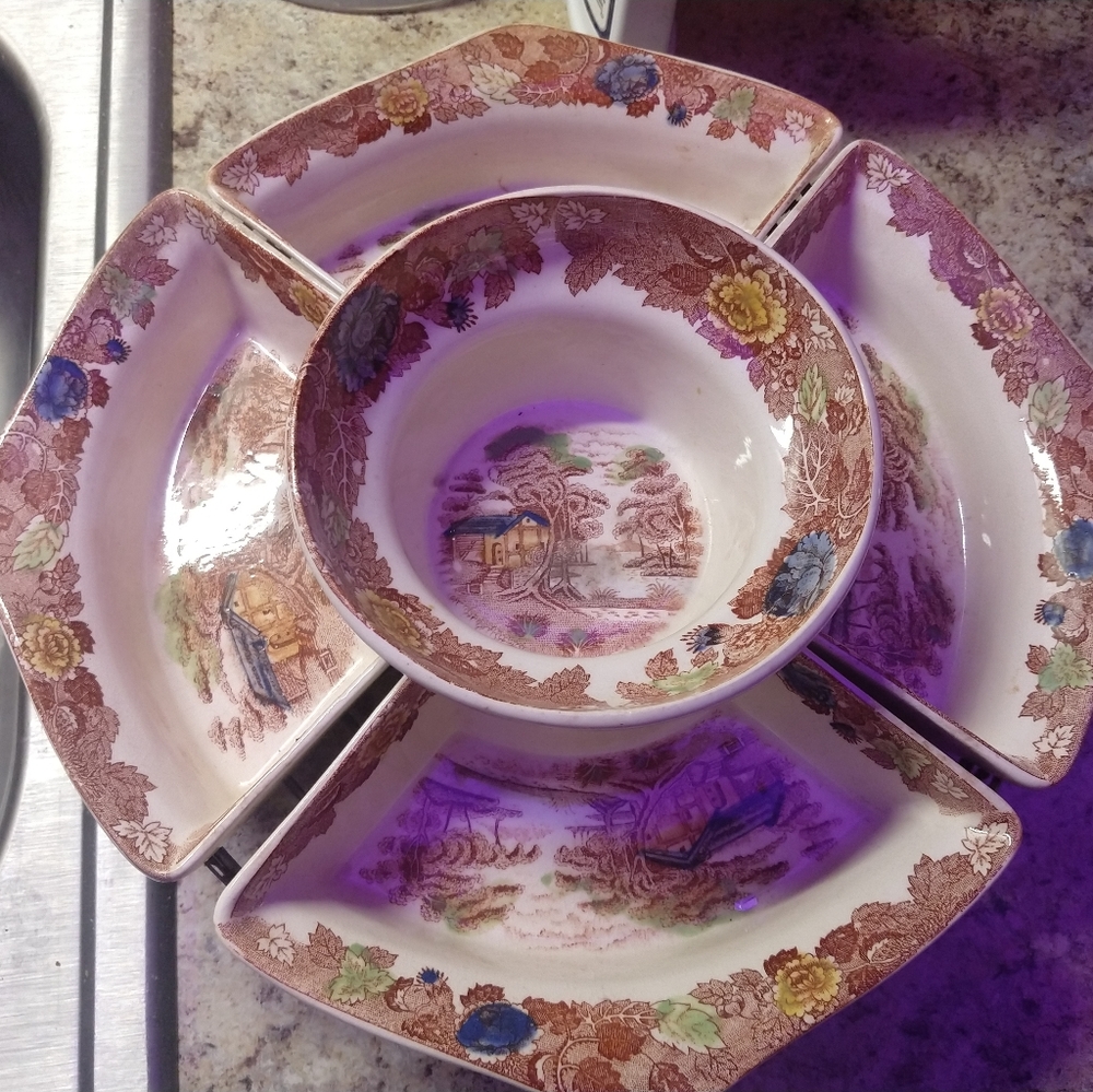 Vintage lazy Susan